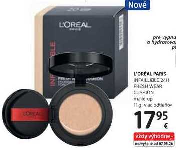 L'ORÉAL PARIS INFAILLIBLE 24H FRESH WEAR CUSHION make-up, 11 g