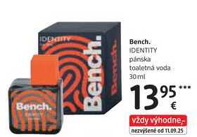 Bench. IDENTITY pánska toaletná voda, 30ml 