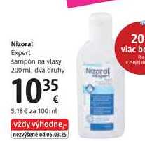Nizoral Expert šampón na vlasy, 200 ml