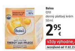Balea Q10 denný pleťový krém, 50 ml