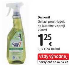 Denkmit čistiaci prostriedok na kúpeľne v spreji, 750 ml