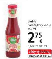 dmBio paradajkový kečup, 450 ml