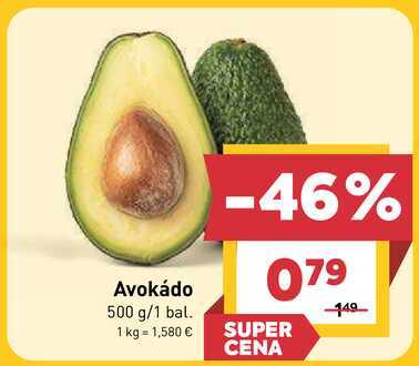 Avokádo 500 g/1 bal. 