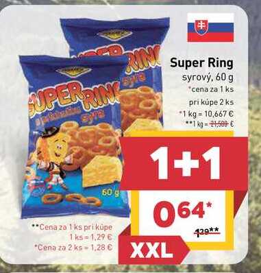 Super Ring syrový, 60 g
