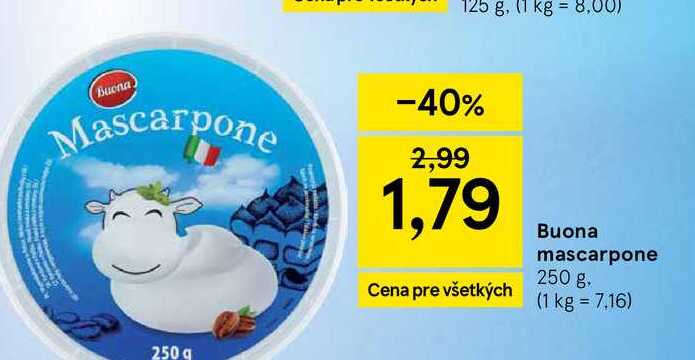 Buona Mascarpone 250 g
