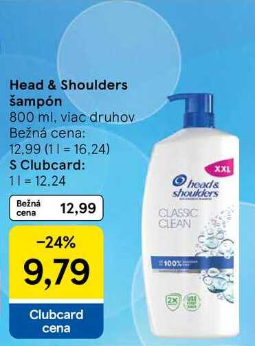 Head & Shoulders šampón 800 ml
