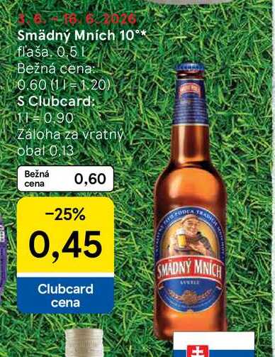 Smädný Mních 10° flaša, 0.5l
