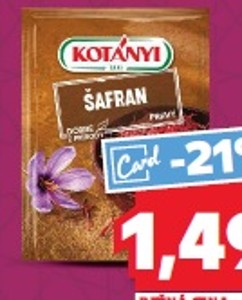 Kotányi Šafran