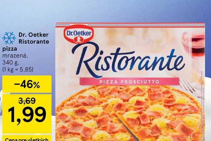 Dr.Oetker Ristorante pizza mrazená 340 g