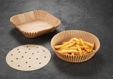 Papierová podložka do fritézy guľatá DELÍCIA