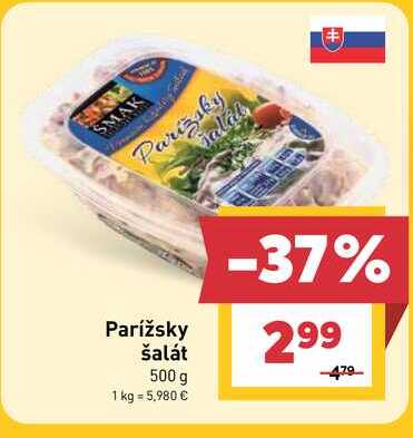 Parížsky šalát 500 g 