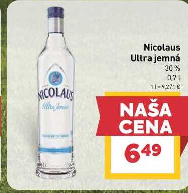 Nicolaus Ultra jemná 30% 0,7l