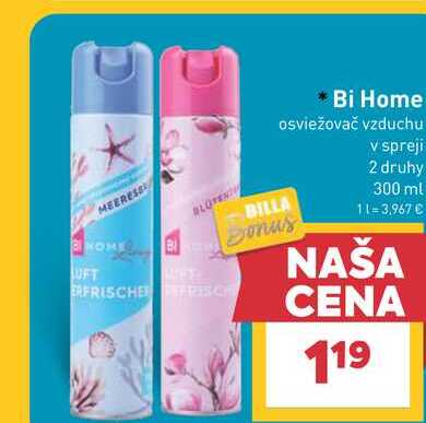 Bi Home osviežovač vzduchu v spreji 300 ml
