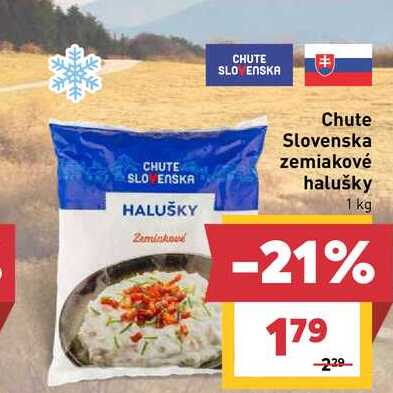 Chute Slovenska zemiakové halušky 1 kg