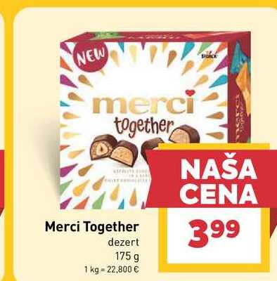 Merci Together dezert 175 g