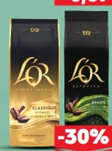 L'OR Zrnková káva v akcii