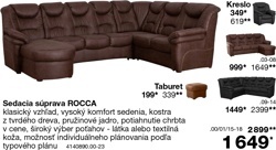 Sedacia súprava ROCCA