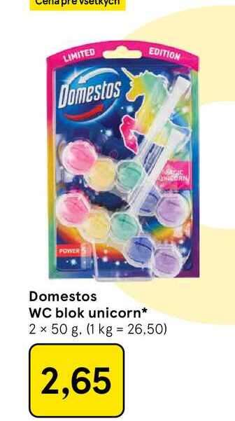Domestos WC blok unicorn 2x50 g