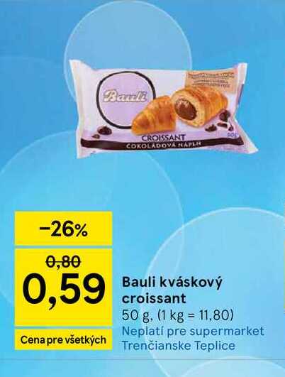 Bauli kváskový croissant 50 g