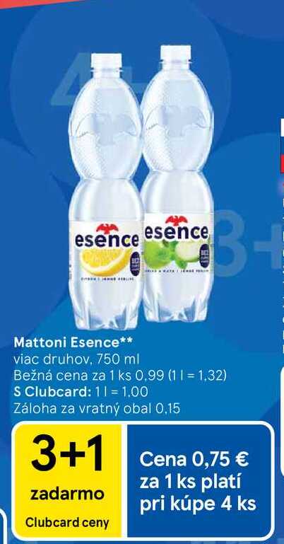 Mattoni Esence viac druhov, 750 ml