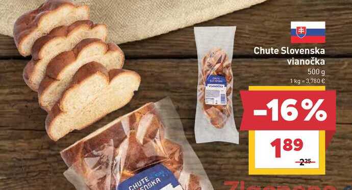 Chute Slovenska vianočka 500 g
