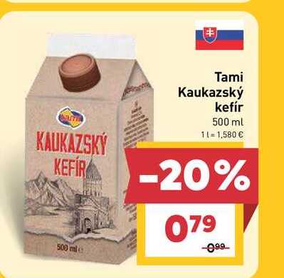 Tami Kaukazský kefír 500 ml