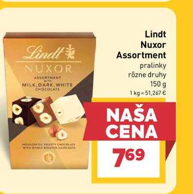 Nuxor Assortment pralinky rôzne druhy 150 g