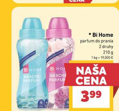 Bi Home parfum do prania 2 druhy 210 g