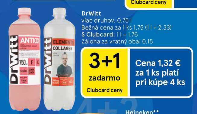 DrWitt viac druhov, 0,75l