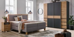 8: Spálňa - posteľ boxspring