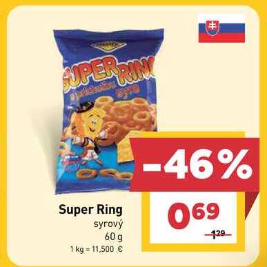 Super Ring syrový 60 g