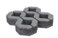 CITY STONE DESIGN Zatrávňovacia dlažba 40 x 40 x 8 cm