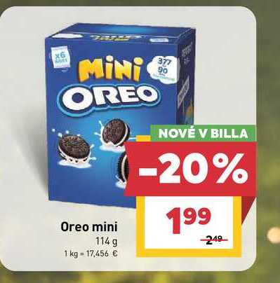 Oreo mini 114 g