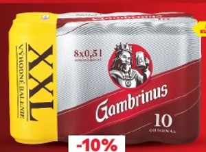 Gambrinus Svetlé pivo