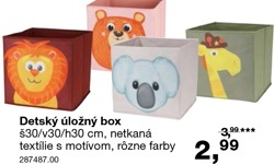 Detský úložný box