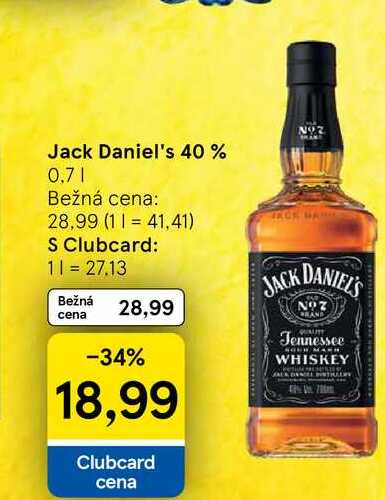 Jack Daniel's 40 % 0,7l