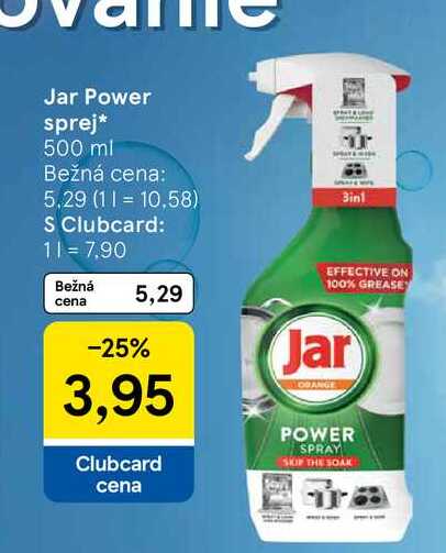 Jar Power sprej 500 ml