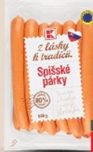 Z lásky k tradícii Spišské párky