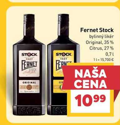 Fernet Stock 0,7l