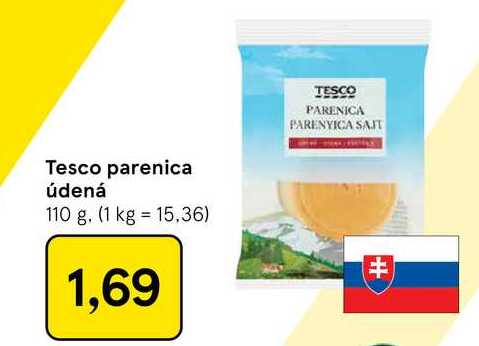 Tesco parenica údená 110 g