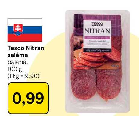 Nitran saláma balená 100 g