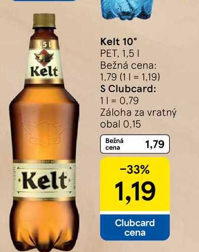 Kelt 10° PET. 1,5 l