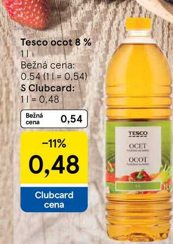 Tesco ocot 8% 1l