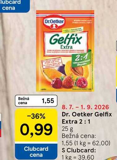 Dr.Oetker Gelfix Extra 2:1 25 g