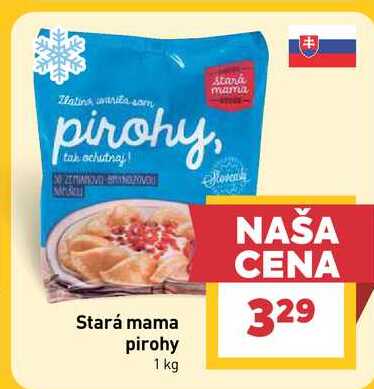 Stará mama pirohy 1 kg 