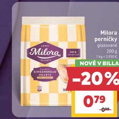 Milora perníčky glazované 200 g