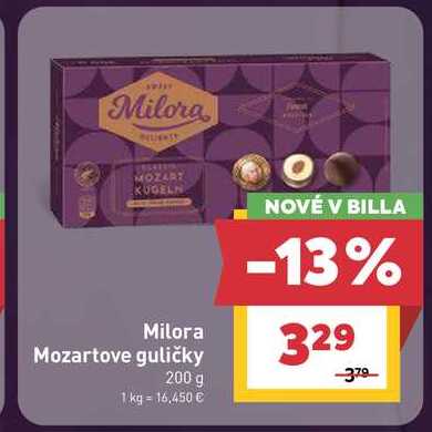 Milora Mozartove guličky 200 g