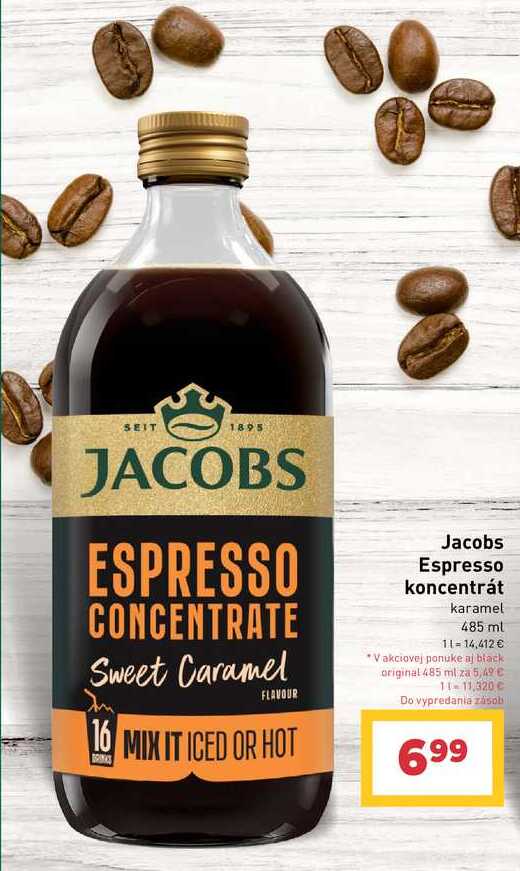 Jacobs Espresso pražená zrnková káva 1 kg