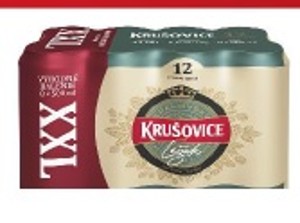 Krušovice Svetlé pivo v akcii