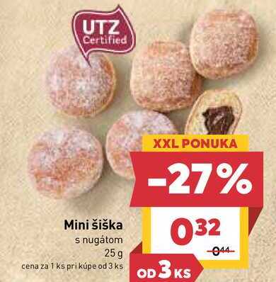 Mini šiška s nugátom 25 g 